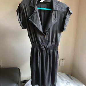 Cute Minx black shirt dress with buttons